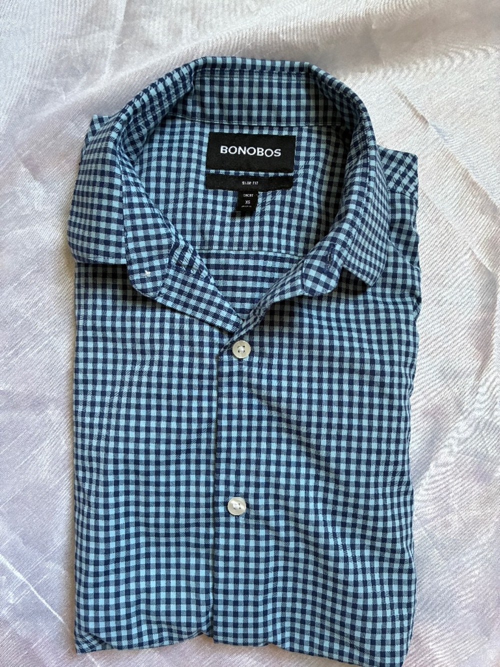 Tech button down shirt Bonobos xs